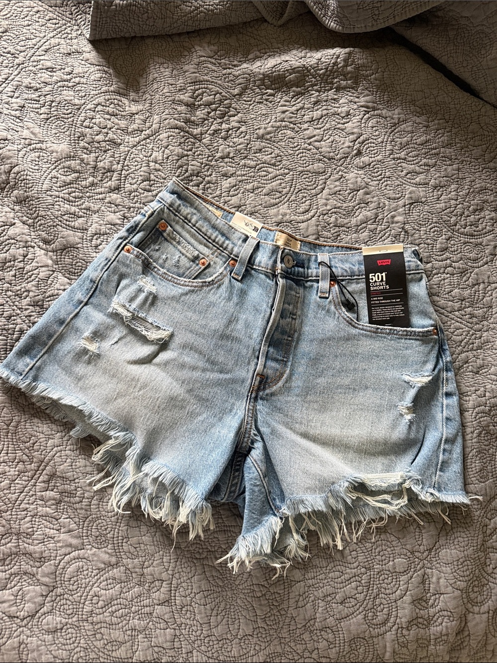 Levi's 501 Curve Denim Shorts